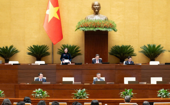 Quốc hội thảo luận về thẩm quyền quy định ngưỡng thuế trong Dự án Luật sửa đổi, bổ sung một số điều của 4 luật về thuế