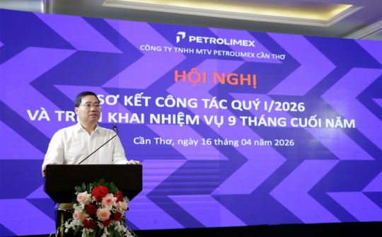 Petrolimex Cần Thơ sơ kết quý I.2026, quyết tâm hoàn thành nhiệm vụ kế hoạch năm.