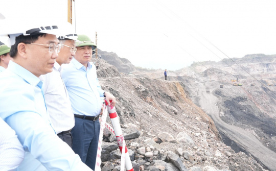 TKV đảm bảo an toàn sản xuất lộ thiên trong mùa mưa bão 2026