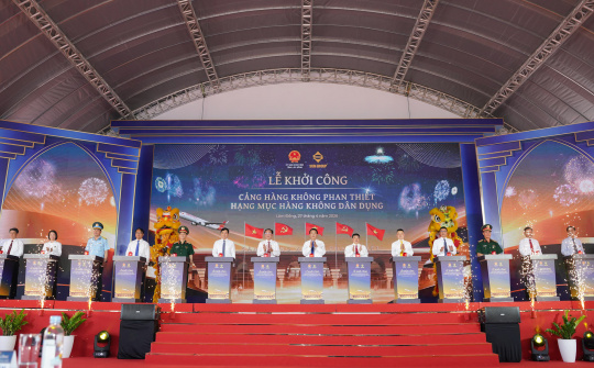 Lâm Đồng: Khởi công Cảng hàng không dân dụng Phan Thiết hơn 3.900 tỷ đồng