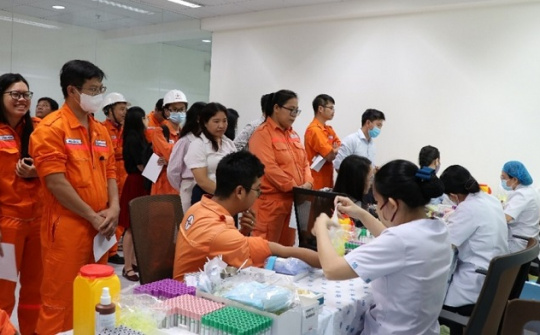 Nhiệt điện Vĩnh Tân: Khám sức khỏe định kỳ cho hơn 400 người lao động năm 2026