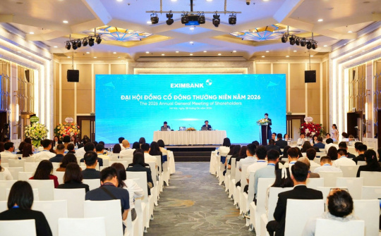 Ngân hàng Eximbank tổ chức thành công Đại hội đồng cổ đông thường niên 2026