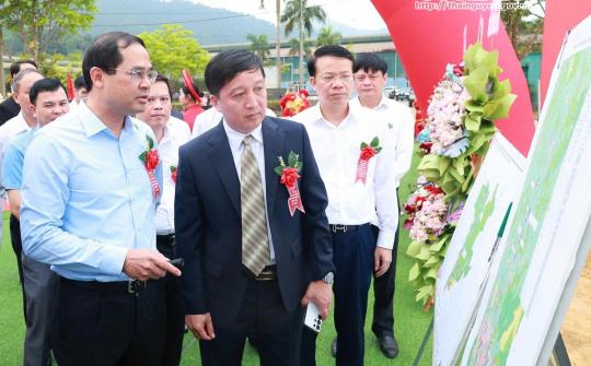 Thái Nguyên đồng loạt khởi công 10 dự án với tổng vốn đầu tư gần 8.500 tỷ đồng