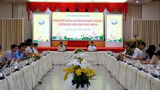 Tây Ninh: Tăng trưởng quý 1 ấn tượng, vươn lên nhóm dẫn đầu khu vực phía Nam