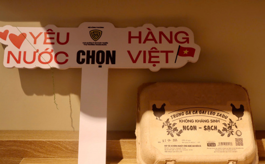 Khai mạc “Sức sống hàng Việt” số 4: Giới thiệu thực phẩm an toàn cho người Việt