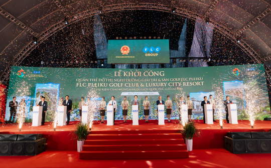 Gia Lai: Khởi công quần thể đô thị nghỉ dưỡng - sân golf gần 20.000 tỷ đồng