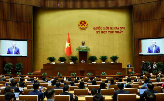 Thông cáo báo chí số 01 Kỳ họp thứ Nhất, Quốc hội khóa XVI