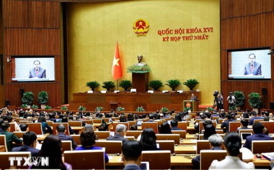 Khai mạc trọng thể Kỳ họp thứ Nhất, Quốc hội khóa XVI