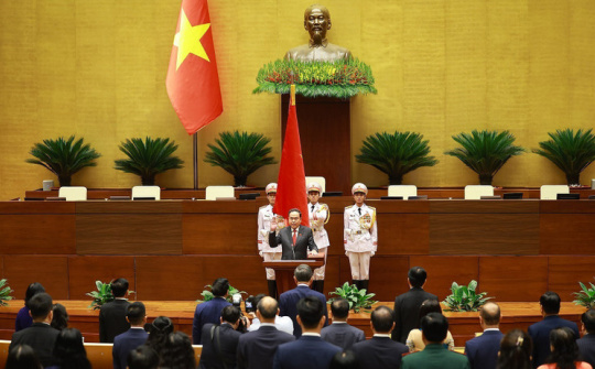 Đồng chí Trần Thanh Mẫn được bầu làm Chủ tịch Quốc hội khóa XVI