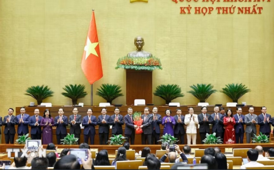 Quốc hội phê chuẩn việc bổ nhiệm các Phó Thủ tướng, Bộ trưởng, thành viên Chính phủ nhiệm kỳ 2026-2031