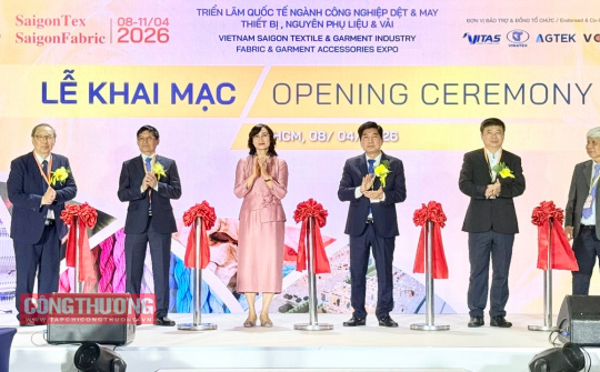 SaigonTex - SaigonFabric 2026 - Cơ hội giúp doanh nghiệp dệt may tăng cường hợp tác quốc tế