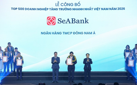 SeABank lần thứ 7 lọt bảng xếp hạng FAST500: Khẳng định nội lực và tăng trưởng bền vững
