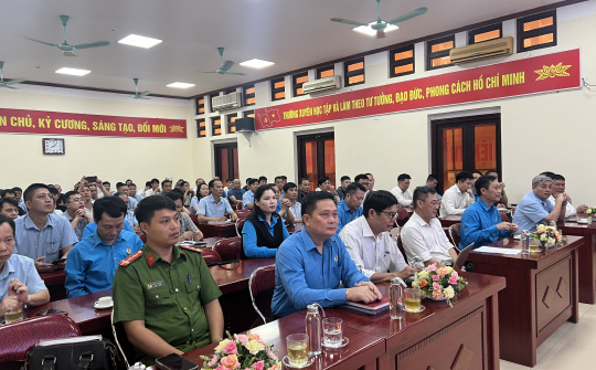 Tháng Công nhân 2026: Người lao động Tổng công ty Thép Việt Nam được tri ân bằng hành động thiết thực