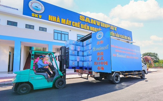 Yến sào Khánh Hòa đẩy mạnh xuất khẩu, khẳng định vị thế tại thị trường tỷ dân