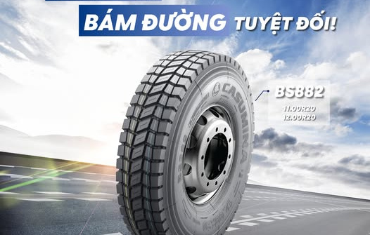 Casumina Radial BS882: Lốp tải nặng cho cung đường phức tạp
