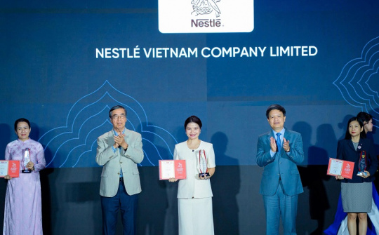 Nestlé Việt Nam được vinh danh tại giải thưởng Rồng vàng lần thứ 25