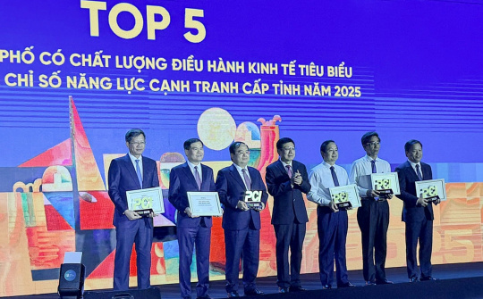 Phú Thọ lọt Top 5 địa phương có chất lượng điều hành kinh tế xuất sắc nhất