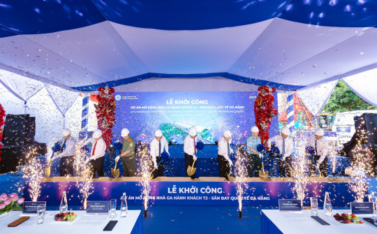 Khởi công dự án mở rộng Nhà ga hành khách quốc tế Đà Nẵng