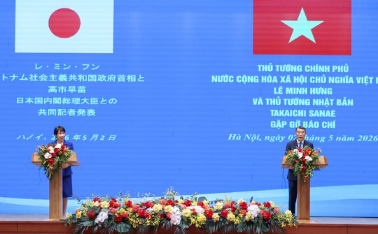 Việt Nam - Nhật Bản tăng cường hợp tác kinh tế, an ninh năng lượng, hướng tới kim ngạch thương mại 60 tỷ USD vào năm 2030