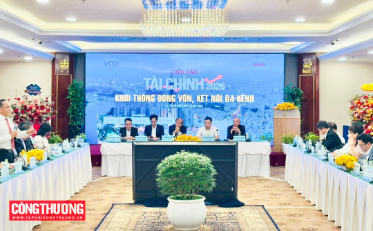 Diễn đàn Tài chính 2026: Khơi thông dòng vốn, kết nối đa kênh