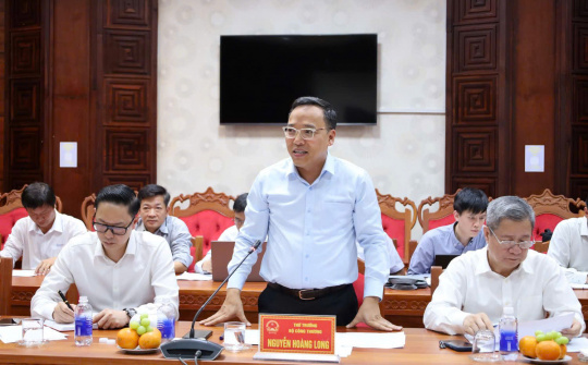 Thứ trưởng Nguyễn Hoàng Long làm việc với tỉnh Đắk Lắk về Quy hoạch điện VIII điều chỉnh