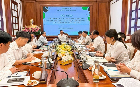 Vinachem tổ chức Hội thảo về chủ trương đầu tư Trung tâm Nghiên cứu phát triển khoa học, công nghệ và đổi mới sáng tạo