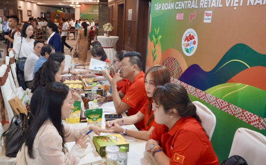 40 doanh nghiệp, hợp tác xã tỉnh Gia Lai kết nối tiêu thụ hàng hóa với Hệ thống siêu thị GO!