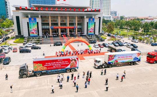 Central Retail đặt mục tiêu tăng gấp đôi sản lượng tiêu thụ vải thiều Bắc Ninh trong năm 2026