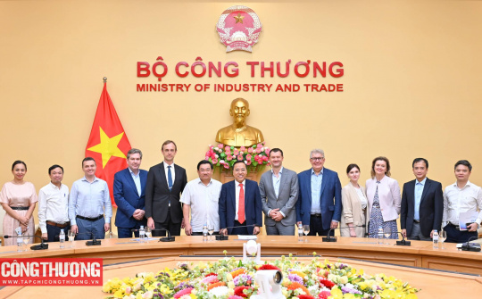 Thứ trưởng Nguyễn Hoàng Long làm việc với Tập đoàn NOVATEK về hợp tác trong lĩnh vực LNG