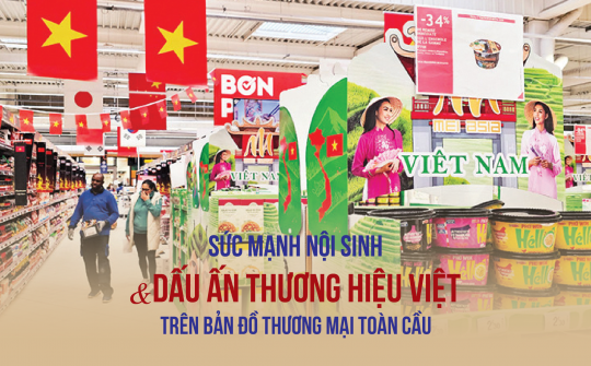 Sức mạnh nội sinh & Dấu ấn Thương hiệu Việt trên bản đồ thương mại toàn cầu