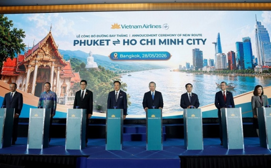Vietnam Airlines mở đường bay TP.HCM - Phuket, tỉnh đảo đẹp nhất Thái Lan