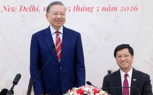 Tổng Bí thư, Chủ tịch nước Tô Lâm gặp gỡ cộng đồng người Việt Nam tại Ấn Độ