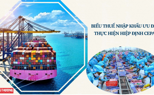 Điều kiện để hàng hóa được hưởng thuế nhập khẩu ưu đãi thực hiện Hiệp định CEPA