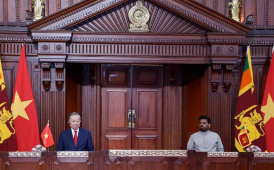 Việt Nam-Sri Lanka nâng cấp quan hệ lên Đối tác Toàn diện