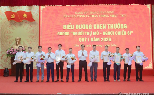 Lan tỏa hình ảnh “Người Thợ mỏ - Người Chiến sĩ” trong Đảng bộ Công ty Than Thống Nhất - TKV