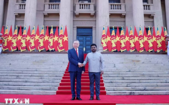 Tuyên bố chung giữa Việt Nam và Sri Lanka về việc nâng cấp quan hệ lên Đối tác Toàn diện