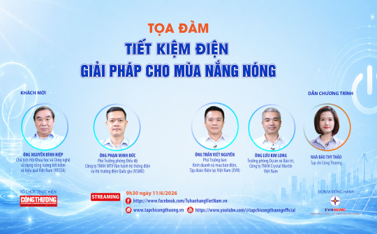 [Tọa đàm trực tuyến] Tiết kiệm điện: Giải pháp cho mùa nắng nóng