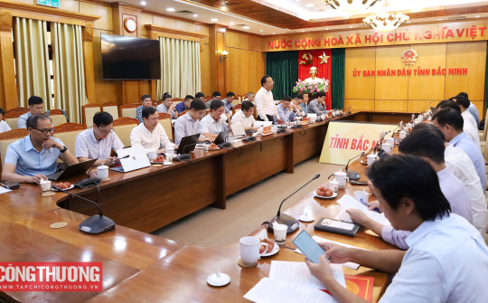 Bộ Công Thương làm việc với tỉnh Bắc Ninh: Đẩy nhanh các dự án điện trọng điểm, chủ động đáp ứng nhu cầu phụ tải tăng cao