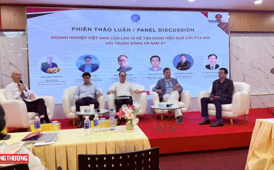 Tận dụng các FTA mới, thúc đẩy xuất khẩu các ngành hàng chủ lực  sang thị trường Trung Đông và Nam Á