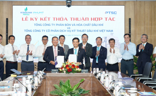 PVFCCo - Phú Mỹ và PTSC ký kết Thỏa thuận Hợp tác, tăng cường liên kết trong hệ sinh thái Petrovietnam