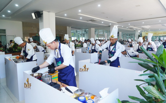 46 đầu bếp tranh tài tại Cuộc thi ẩm thực quốc tế ProChef Việt Nam 2026