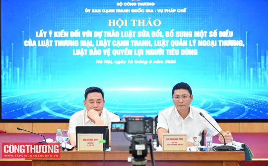 Bộ Công Thương lấy ý kiến sửa đổi 4 luật nhằm tháo gỡ vướng mắc, cải thiện môi trường đầu tư kinh doanh