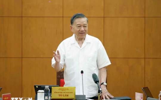 Phát biểu của Tổng Bí thư, Chủ tịch nước Tô Lâm tại cuộc họp Thường trực Ban Chỉ đạo tổng kết 100 năm Đảng lãnh đạo cách mạng Việt Nam
