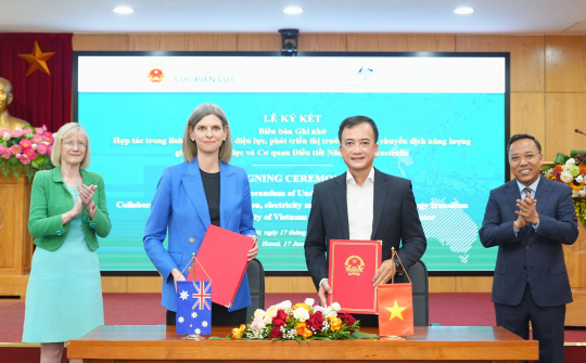 Cục Điện lực và Cơ quan Điều tiết Năng lượng Australia thúc đẩy hợp tác trong vận hành hệ thống và phát triển thị trường điện