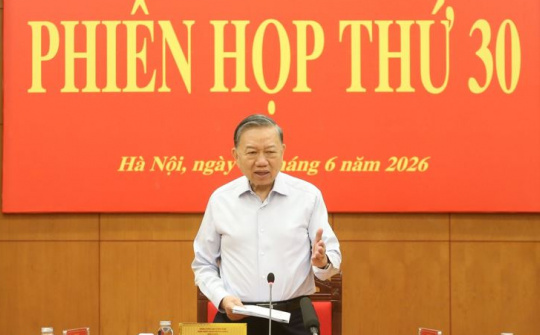 Thông báo Phiên họp thứ 30 của Ban Chỉ đạo Trung ương về phòng chống tham nhũng, lãng phí, tiêu cực