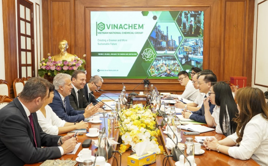 Tổng Giám đốc Vinachem làm việc với các đối tác đến từ Thổ Nhĩ Kỳ