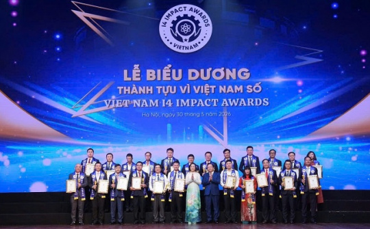 Yến sào Khánh Hòa Sanest Sanvinest ghi dấu ấn tại 14 Impact Awards 2026