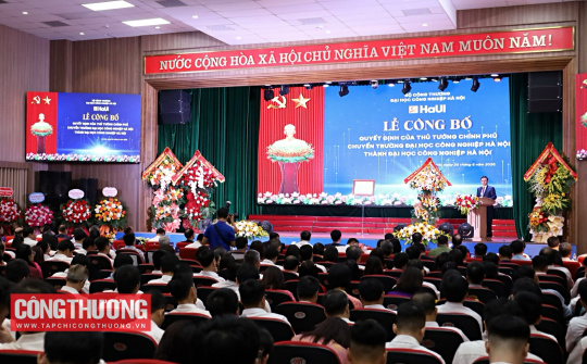 Đại học Công nghiệp Hà Nội bước vào giai đoạn phát triển mới sau quyết định chuyển đổi mô hình