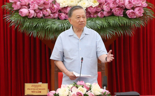 Kết luận của Tổng Bí thư, Chủ tịch nước về sơ kết 1 năm vận hành mô hình tổ chức tổng thể của hệ thống chính trị, mô hình chính quyền 3 cấp