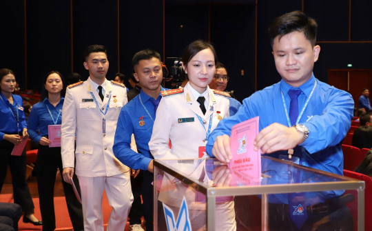 Bầu 119 đại biểu vào Ban Chấp hành Trung ương Đoàn khóa XIII